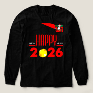 Süßes Neujahrs-T-Shirt für die Familie 2025 Tri-Blend Shirt