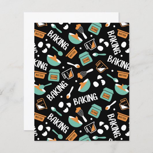 Süßes Niedliches Backen Art Muster II (Vorne/Hinten)