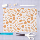 Süßes Niedliches Backen Art Muster III Seidenpapier (Handwerk)