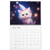 Süßes niedliches Kätzchen 2026 Kalender (Jan 2027)