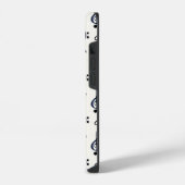 Süßes Notenmuster iPhone Hülle (Linke Seite)