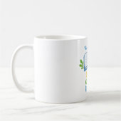 Süßes Notizbuch für den Schulbeginn Kaffeetasse (Links)