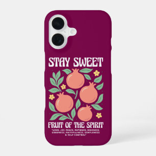 Süßes Obst aus dem Spirituosengranat bleibe iPhone 16 Hülle