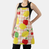 Süßes Obst-Gingham-Muster Schürze (InSitu)
