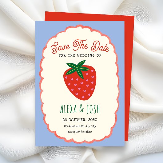 Süßes Obst Save The Date