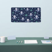 Süßes Octopus-Muster Banner (Messe)