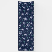 Süßes Octopus-Muster Banner (Vertikal)