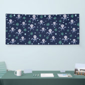 Süßes Octopus-Muster Banner (Messe)