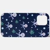 Süßes Octopus-Muster Case-Mate iPhone Hülle (Rückseite (Horizontal))