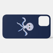 Süßes Octopus-Muster Case-Mate iPhone Hülle (Rückseite (Horizontal))