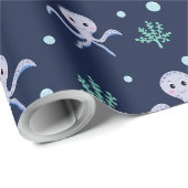 Süßes Octopus-Muster Geschenkpapier (Rolleneckpunkt)