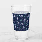 Süßes Octopus-Muster Glas (Rückseite)