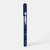 Süßes Octopus-Muster iPhone 16 Hülle (Linke Seite)