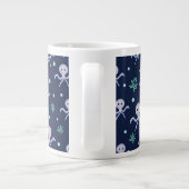 Süßes Octopus-Muster Jumbo-Tasse (Rückseite)