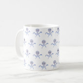Süßes Octopus-Muster Kaffeetasse (Vorderseite Links)