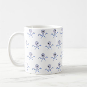 Süßes Octopus-Muster Kaffeetasse