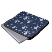 Süßes Octopus-Muster Laptopschutzhülle (Vorne Knopf)