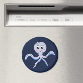 Süßes Octopus-Muster Magnet (In Situ (Geschirrspüler))