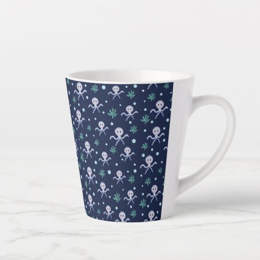 Süßes Octopus-Muster Milchtasse (Rechts)