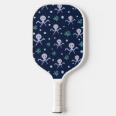 Süßes Octopus-Muster Pickleball Schläger (Rückseite)