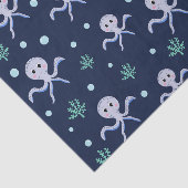 Süßes Octopus-Muster Seidenpapier (Ausschnitt)