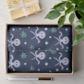 Süßes Octopus-Muster Seidenpapier (Geschenk)