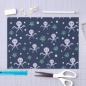 Süßes Octopus-Muster Seidenpapier (Handwerk)