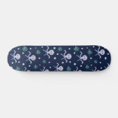 Süßes Octopus-Muster Skateboard (Horizontal)