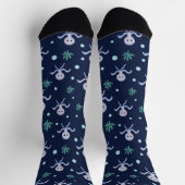 Süßes Octopus-Muster Socken (Oben)
