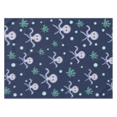 Süßes Octopus-Muster Tischdecke (Vorderseite (Horizontal))