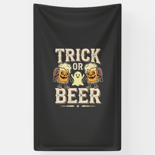 Süßes oder Bier Halloween Bier Design_1 Banner (Vertikal)