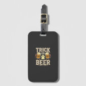 Süßes oder Bier Halloween-Bier-Design_1 Gepäckanhänger (Vorderseite Vertikal)