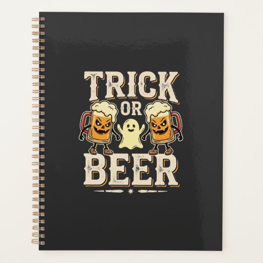 Süßes oder Bier Halloween Bier Design_1 Planer (Vorderseite)