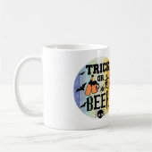 SÜßES ODER BIER - HALLOWEEN KAFFEETASSE (Links)