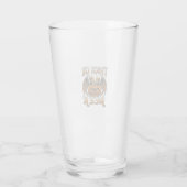 Süßes oder Bier Halloween-Kürbis-Skelett-Flügel-Ta Glas (Rückseite)