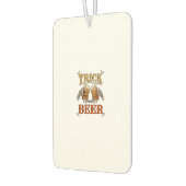 Süßes oder Bier Halloween-Kürbis-Tasse Skeletthänd Autolufterfrischer (Links)