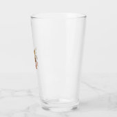 Süßes oder Bier Halloween-Kürbis-Tasse Skeletthänd Glas (Links)
