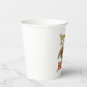 Süßes oder Bier Halloween-Kürbis-Tasse Skeletthänd Pappbecher (Rechts)
