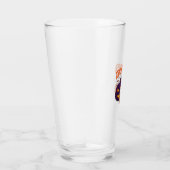 Süßes oder Bier Halloween-Kürbis-Tasse Spinnennetz Glas (Rechts)