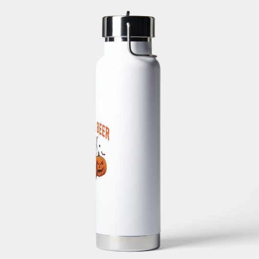 Süßes oder Bier Halloween-Kürbis-Tasse Spinnennetz Trinkflasche (Links)