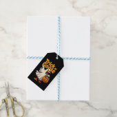 Süßes oder Gans Halloween Gans Geschenkanhänger (Mit Garn)