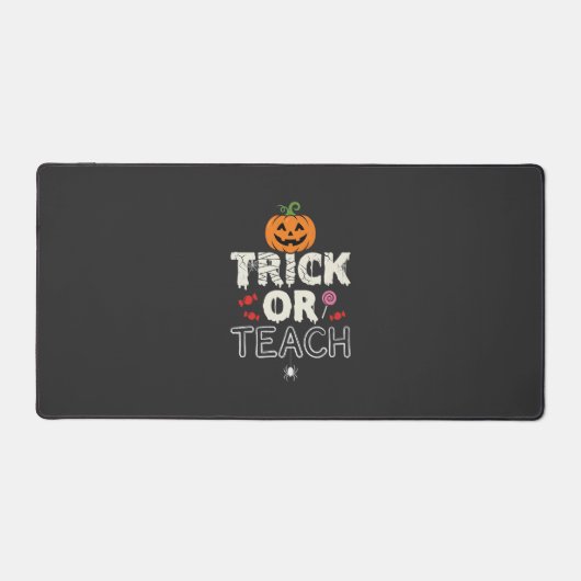 Süßes oder Lehrendes Halloween-Lehrer-Design (2)_1 Schreibtischunterlage (Vorderseite)