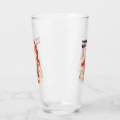 Süßes-oder-Saal-Mädchen Glas (Links)