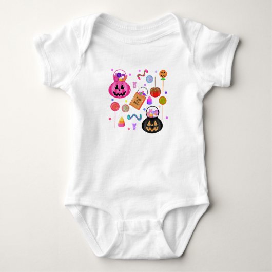 Süßes oder Saures Baby Strampler (Vorderseite)