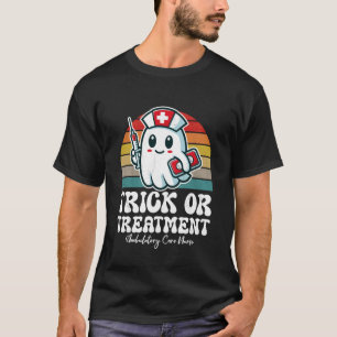 Süßes oder Saures Behandlung Süße Halloween-Aufsic T-Shirt