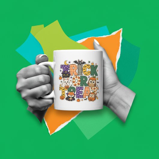 Süßes oder Saures Brief Kaffeetasse