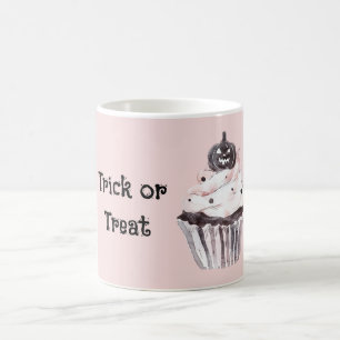 Süßes oder Saures Cupcake Kürbis Kaffeetasse