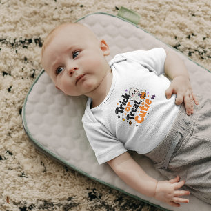 Süßes oder Saures Cutie Ghost Kinder Halloween T-S Baby Strampler
