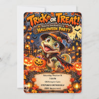 🎃🦖 Süßes oder Saures Dino-Halloween-Party 👻✨