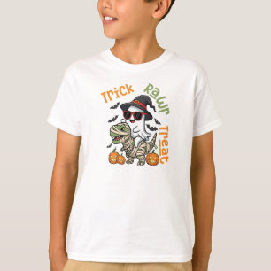Süßes oder Saures Dinosaurier Kinder T-Shirt